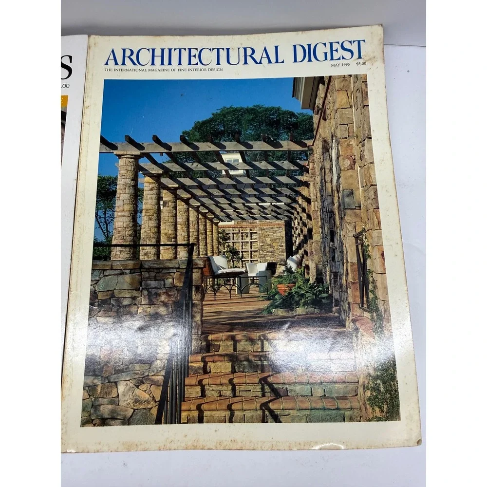 Vintage 1995 Southern Accents & Architectural Digest Magazines Lot of 3 Decor